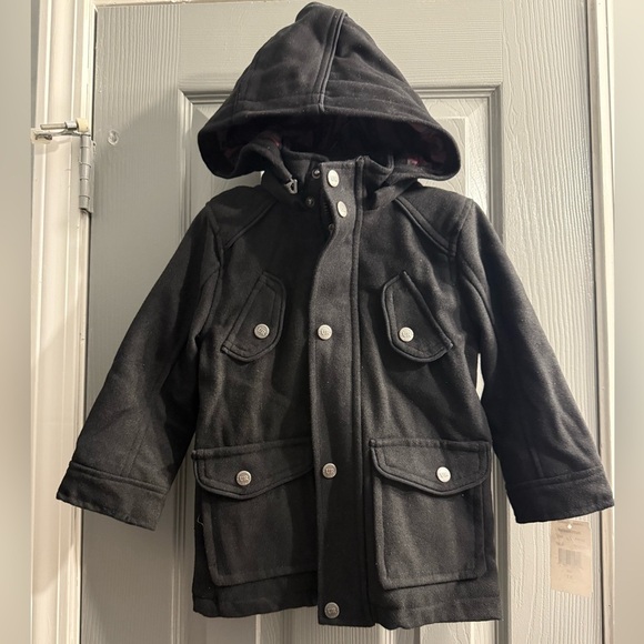 Urban Republic Other - Urban Republic Toddler Boys Heavyweight Wool Military style winter coat 3T NWT